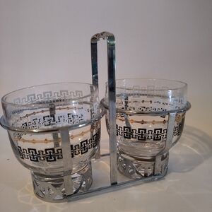 Vintage Libbey Condiment caddy